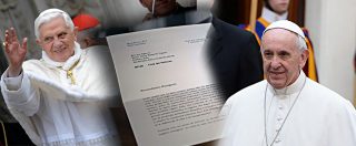 Copertina di Vaticano, lettera di Ratzinger tagliata e taroccata: si dimette Viganò, prefetto della segreteria per la comunicazione