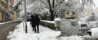 Copertina di Maltempo, Basilicata coperta dalla neve: scuole chiuse a Potenza e a Matera