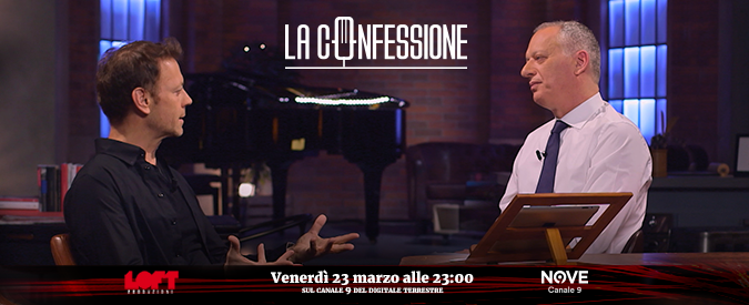 Copertina di La Confessione, ospite Rocco Siffredi: “Lapo Elkann? Un artista. Vip e politici vanno a trans, ma sono ipocriti”