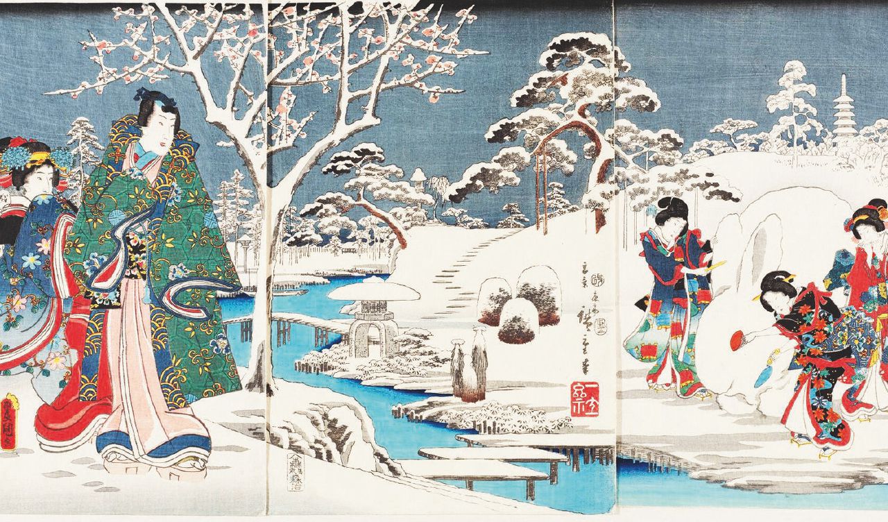 Copertina di Hiroshige: il tempo fermo tra riso e sake