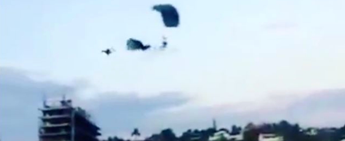 Copertina di Dal sogno all’incubo, tragica fine per la coppia in vacanza: moglie e marito si scontrano in volo. Per lei nulla da fare