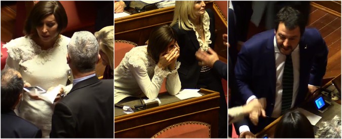 Copertina di Senato, Salvini lancia Bernini. Ecco il racconto per immagini della rottura con Forza Italia