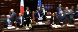 Copertina di Roberto Fico presidente della Camera, la proclamazione e il suo discorso. Boschi e Lotti non applaudono