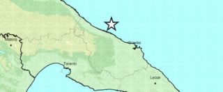 Copertina di Puglia, terremoto magnitudo 3.7. Paura per le trivellazioni: “Colpa dell’air-gun”. L’Ingv: “Esclusa qualsiasi correlazione”