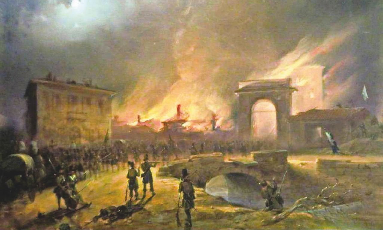 Copertina di Milano 1848, la rivoluzione degli uguali che fece l’Italia