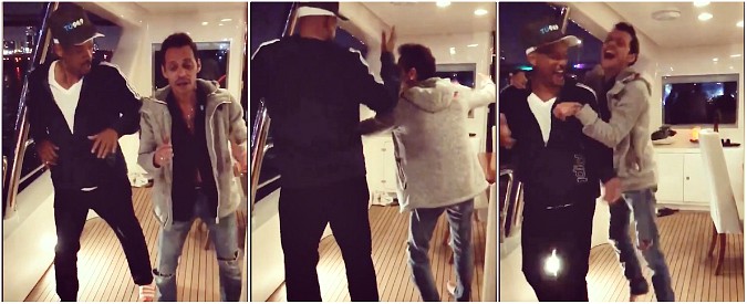 Copertina di Will Smith a lezione di salsa da Mark Anthony: l’ex principe di Bel Air sorprende tutti. Il video è virale