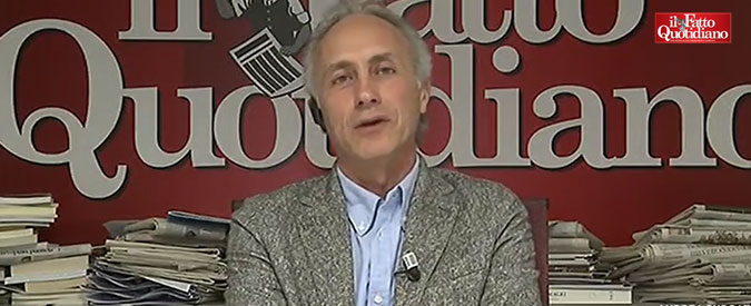 Copertina di M5s, Travaglio: “Accordo con Lega e appoggio da Berlusconi? Elettori 5 Stelle non perdonerebbero mai”
