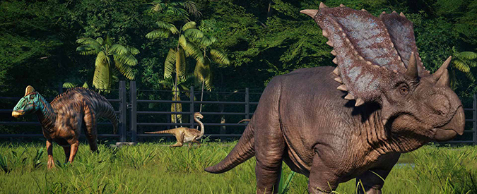 Copertina di Jurassic World Evolution, dal 12 Giugno potrete costruire e gestire (sotto ogni aspetto) il vostro Jurassic Park