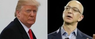 Copertina di Trump, l’ossessione per Amazon e Bezos: minaccia di nuove tasse è avvertimento da offrire sull’altare dell’America First