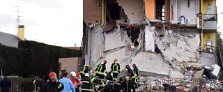 Copertina di Rescaldina, esplosione in una palazzina di due piani. Nove persone estratte vive, tra cui 4 bambini. Probabile fuga di gas