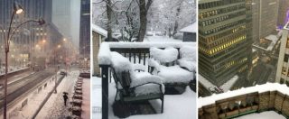 Copertina di Usa, l’insolita Pasquetta di New York: la Grande Mela si sveglia sotto oltre 10 centimetri di neve – FOTOGALLERY