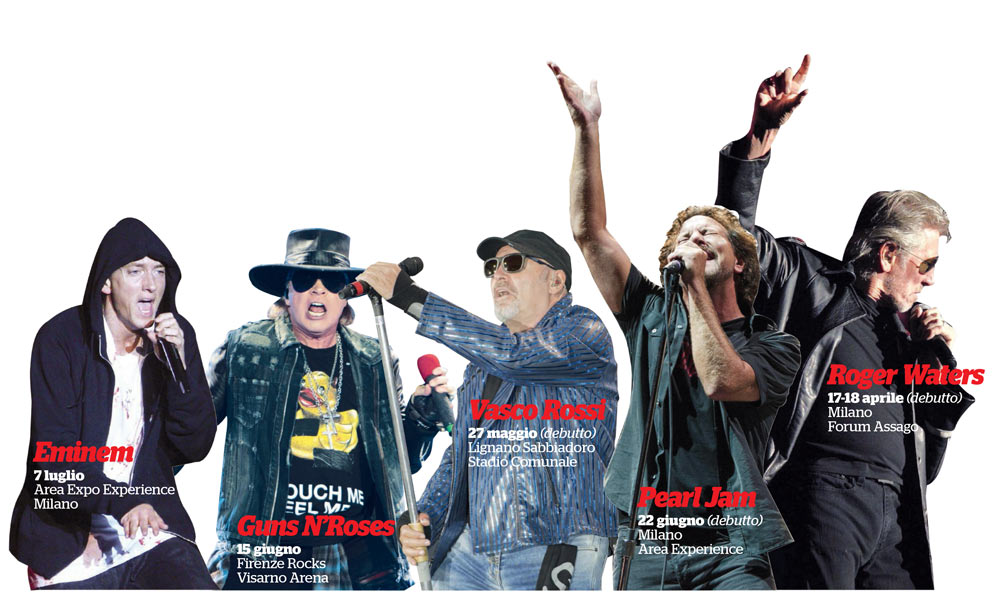 Arene, piazze e stadi aperti. Sold out dell’Italia dal vivo Arene, piazze e stadi aperti. Sold out dell’Italia dal vivo