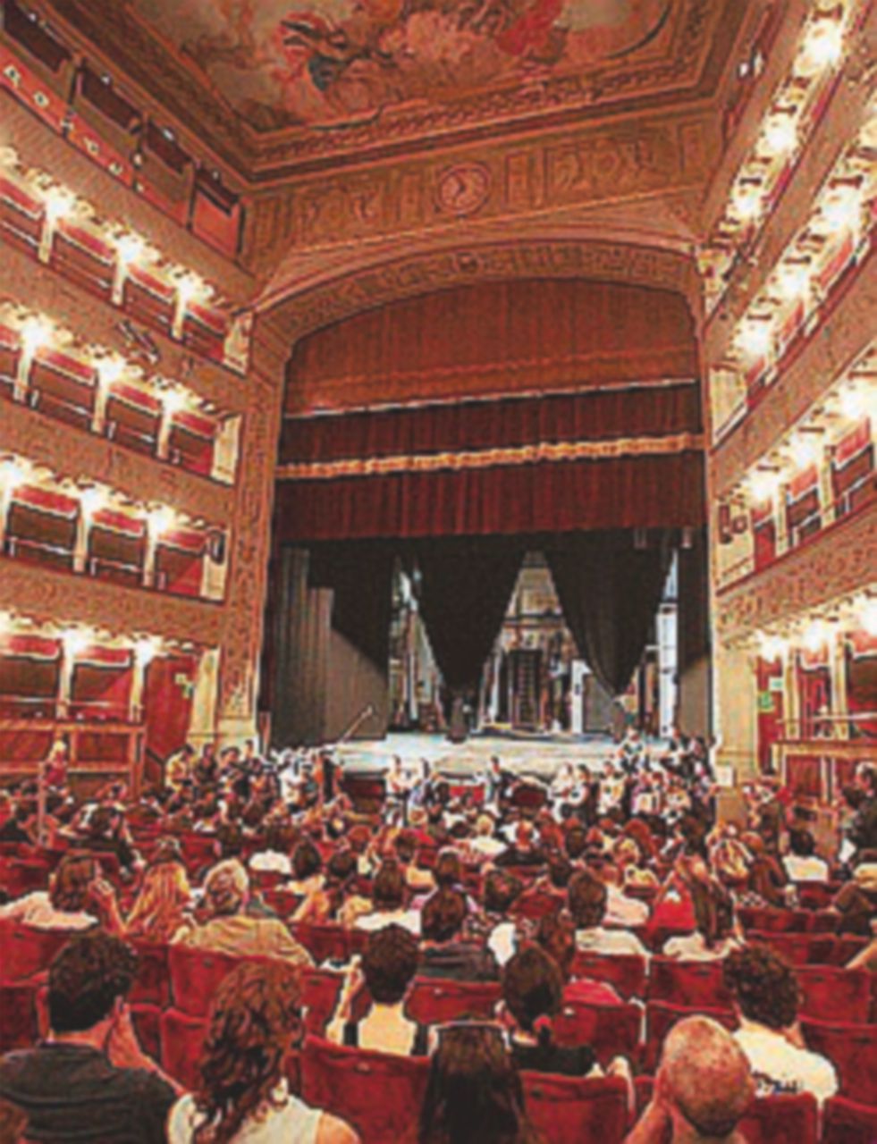 Copertina di Roma, prima riapertura per il Teatro Valle con Paladino