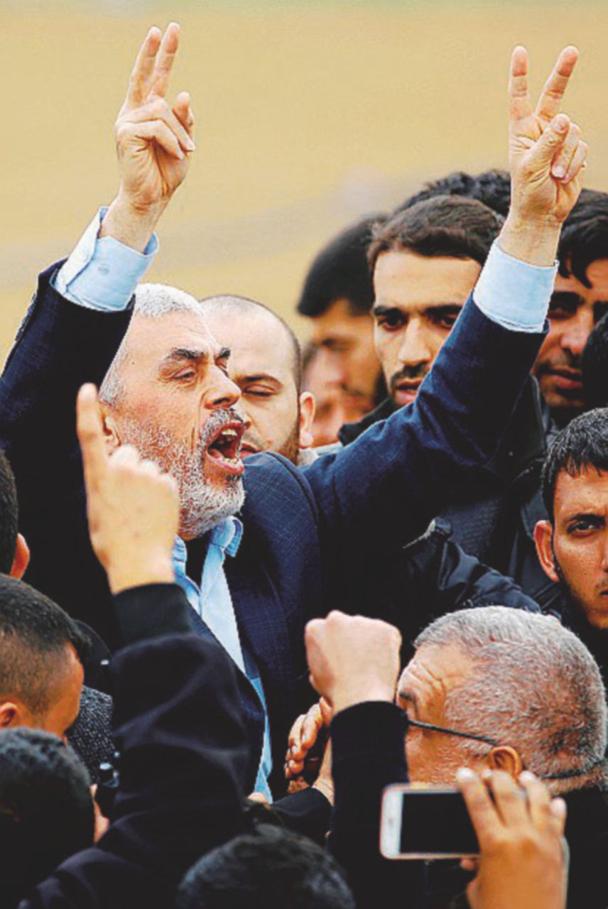 Re di Gaza - Yahya Sinwar - Ansa Il cacciatore di spie che sogna di essere premier