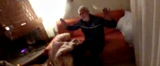 Copertina di ‘Ndrangheta, il video della cattura di Giuseppe Pelle. L’irruzione della polizia nel covo e la resa del boss latitante