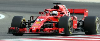 Copertina di Formula 1, Gp Bahrain: prima fila Ferrari. Vettel in pole davanti a Raikkonen
