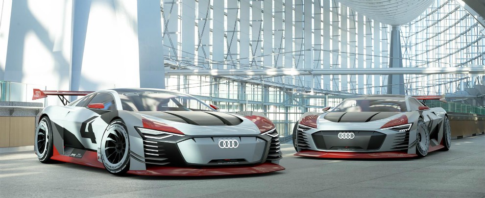 Copertina di Audi E-Tron Vision Gran Turismo, dalla Playstation all’asfalto del gran premio di Formula E – FOTO