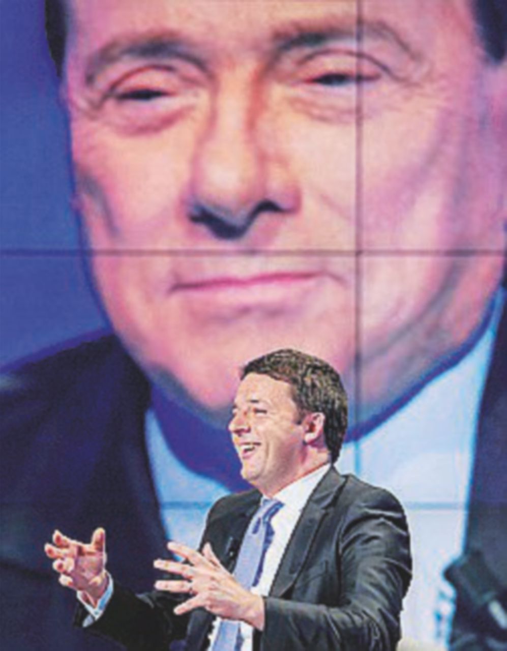 Renzi e B. - LaPresse Renzi e Berlusconi in campagna elettorale si sono dimenticati della corruzione