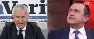 Copertina di Governo, Rosato vs Belpietro: “M5s non credibile”. “C’era un segretario Pd che aveva promesso di ritirarsi e non l’ha fatto”