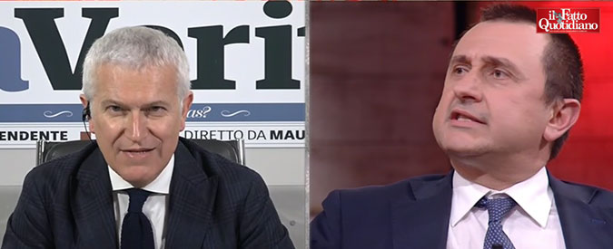 Copertina di Governo, Rosato vs Belpietro: “M5s non credibile”. “C’era un segretario Pd che aveva promesso di ritirarsi e non l’ha fatto”
