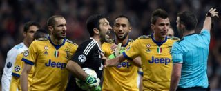 Copertina di Real-Juve, Buffon: “Arbitro ha immondizia al posto del cuore”. Fuori controllo Benatia: “Il rigore è stato uno stupro”
