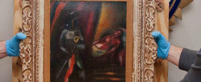 New York, ritrovato un quadro di Chagall. “Otello e Desdemona” rubato 30 anni fa e conservato in una scatola