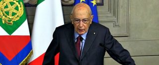 Copertina di Consultazioni, Napolitano: “Compito di Mattarella difficile e urgente. Solidali con lui”