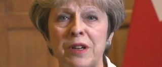 Copertina di Siria, il messaggio di Theresa May: “Questa sera ho autorizzato le forze armate britanniche a colpire il regime siriano”