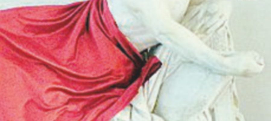 Convegno di islamici, coperta la statua. Le destre protestano Convegno di islamici, coperta la statua. Le destre protestano