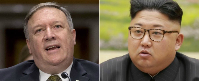 Corea del Nord, Trump conferma: “Mike Pompeo ha incontrato Kim Jong-Un una settimana fa a Pyongyang”