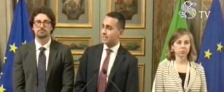 Copertina di Governo, Di Maio: “Disponibili a parlare di programmi ma ci sono dei limiti: al tavolo solo con Salvini”