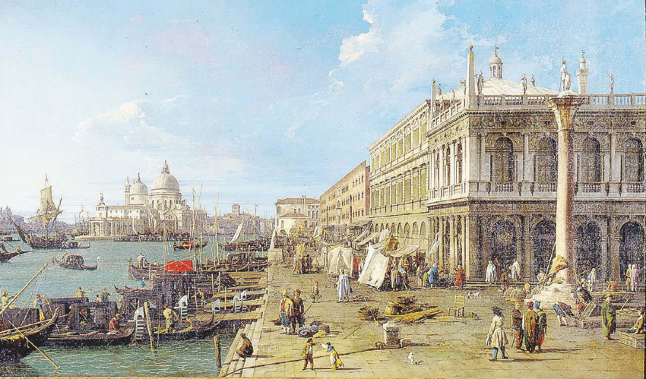 Copertina di Luce dal cielo, ossessione del Canaletto