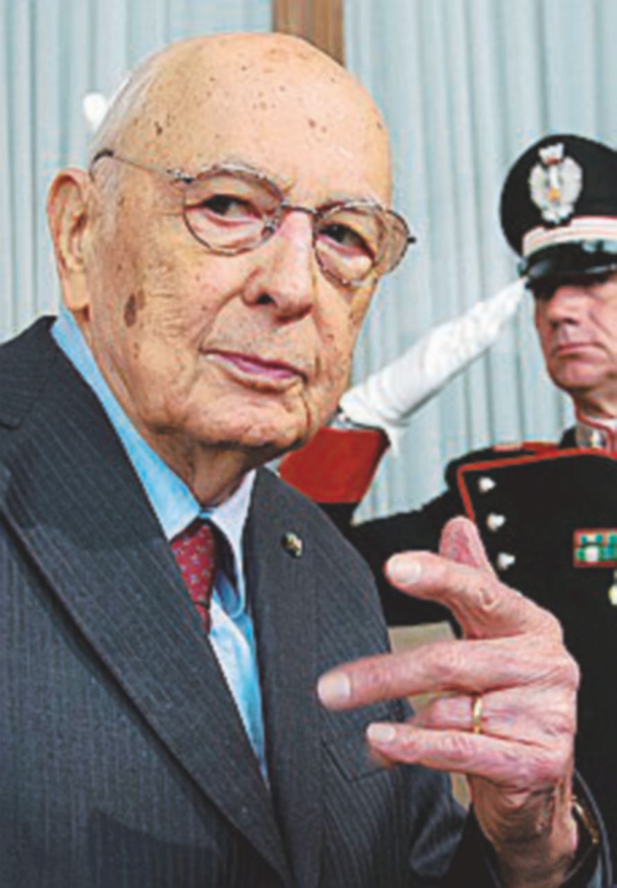 Napolitano continua a monitare. E torna in tv da Fabio Fazio