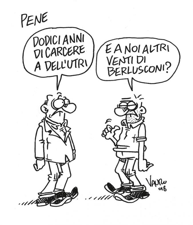La vignetta di Vauro La vignetta di Vauro