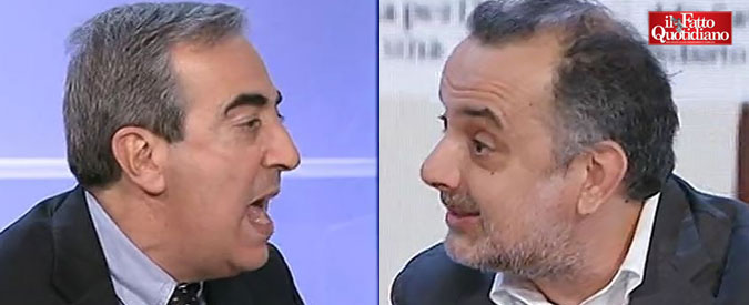 Copertina di Gasparri vs d’Esposito: “Fico? Un cialtrone che fa il buffone a piedi con la scorta”. “Lei era anti-sistema ed è finito con Berlusconi”