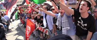 Copertina di 25 aprile, tensione al corteo di Milano: fischi e proteste contro la Brigata Ebraica