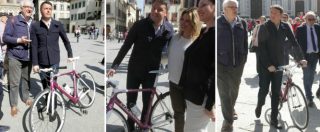 Copertina di Renzi e la bici Colnago: dono istituzionale che vale più di 300 euro, ma non risulta riscattato. È così? Suo staff prende tempo