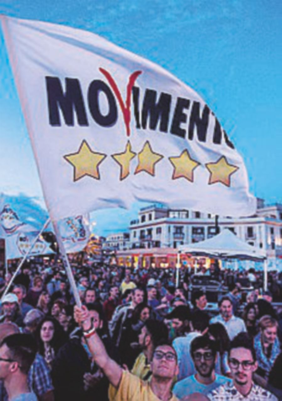 Le cinque stelle del logo domiciliate a Pomigliano d’Arco