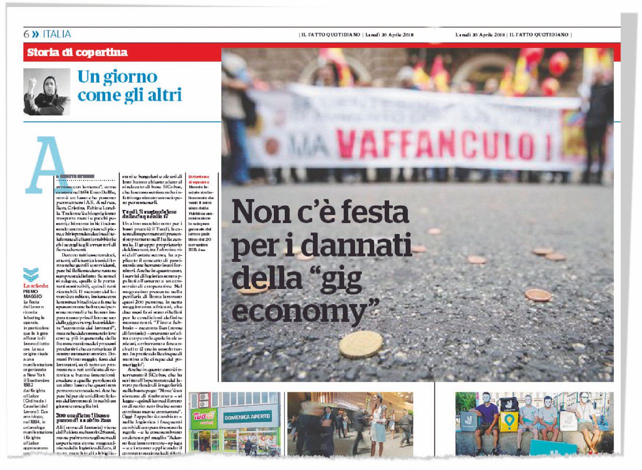 Copertina di Stop alternanza il 1°maggio: vincono gli studenti