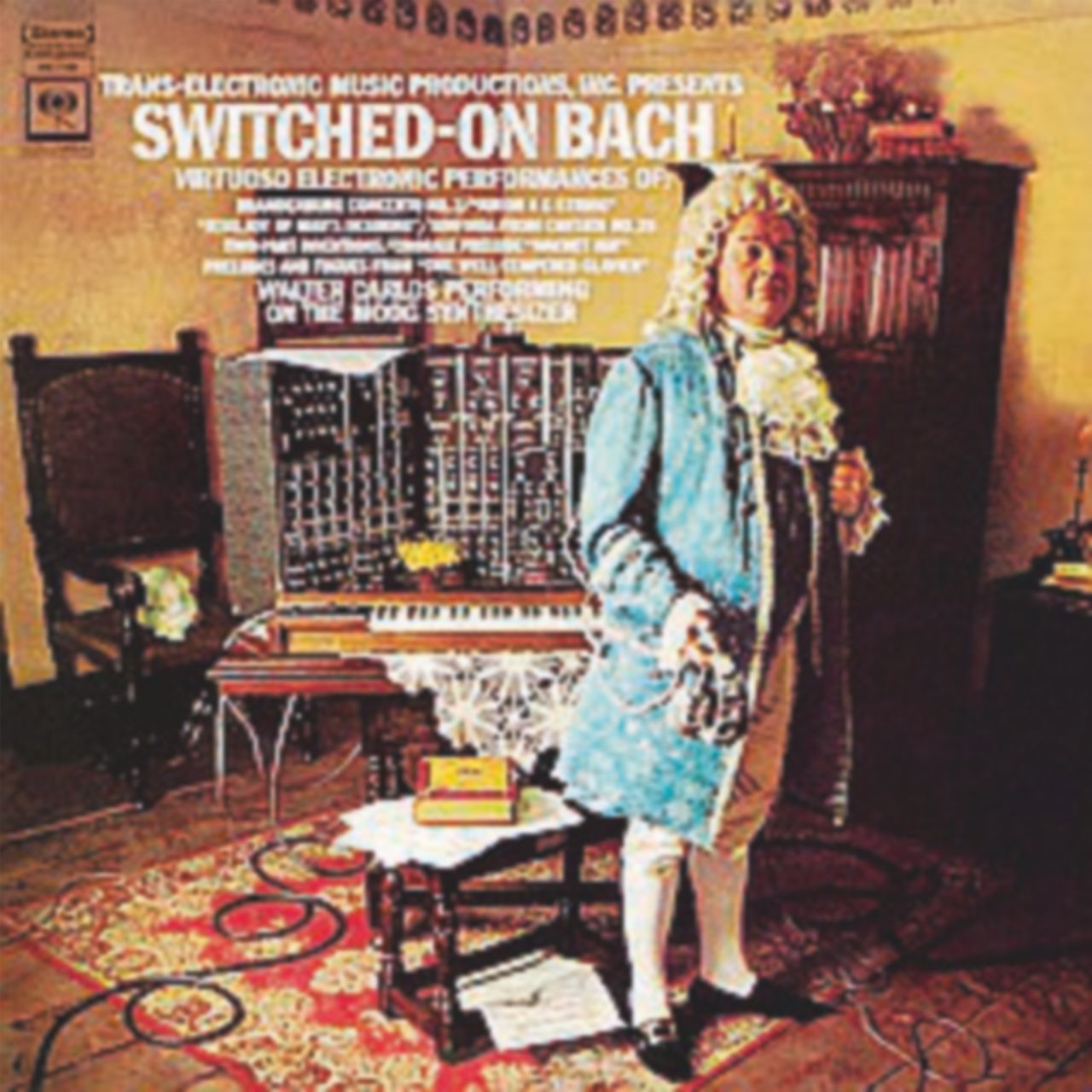 Copertina di “Switched-On Bach”, poteva la classica rimanerne fuori?