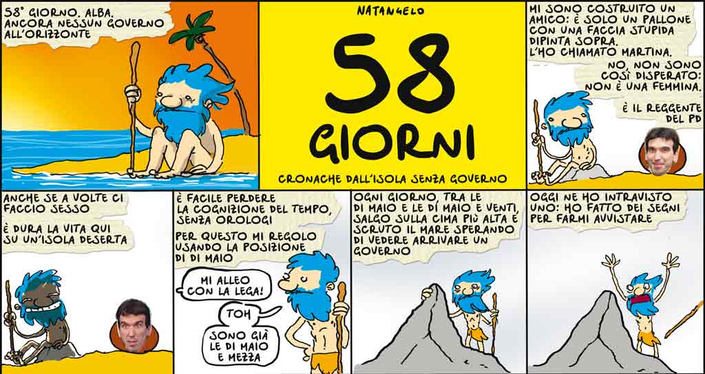 58 Giorni. Cronache dall’isola senza governo