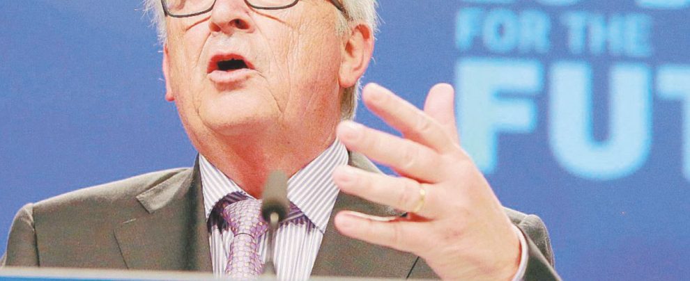 L’uomo di Bruxelles - Il numero uno della Commissione Ue, Jean Claude Juncker - Ansa Bilancio dell’Ue: il Sud Italia rischia di perdere 7 miliardi