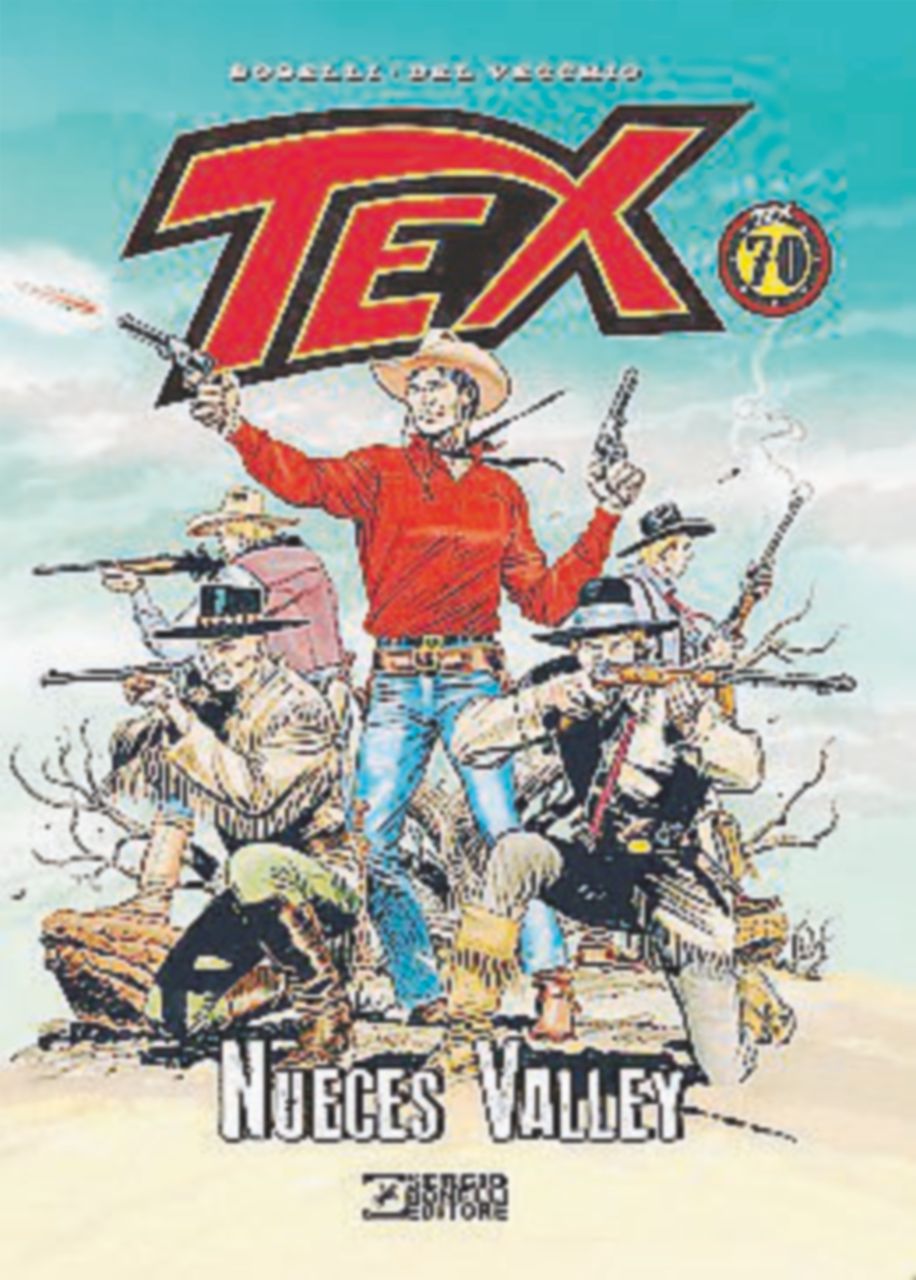 Copertina di Anche Tex Willer ha un passato, guidava mandrie nelle praterie