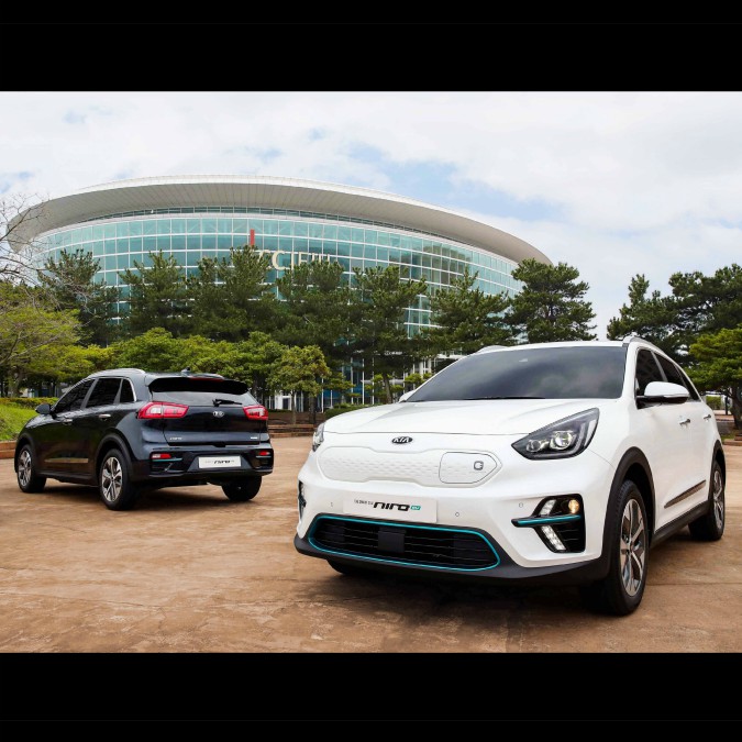 Copertina di Kia Niro EV, ecco le prime immagini ufficiali del crossover elettrico – FOTO