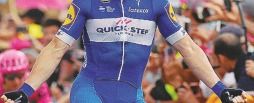 Il vincitore Elia Viviani Il Giro con la stella di David: tutti pazzi per Elia il profeta