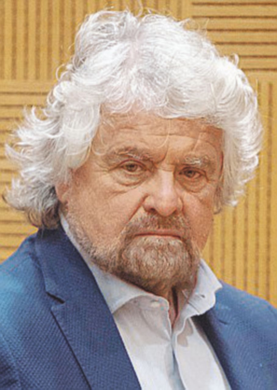 Beppe Grillo - Ansa La base grillina non si fida del Caimano: “Ma con lui che cambiamento faremo?”