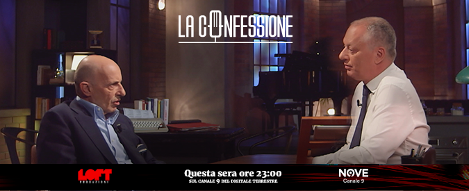 Copertina di La Confessione, Sallusti ospite di Peter Gomez: “Renzi mi disse: ‘Vengo sotto casa tua e ti spacco le gambe bastardo’”