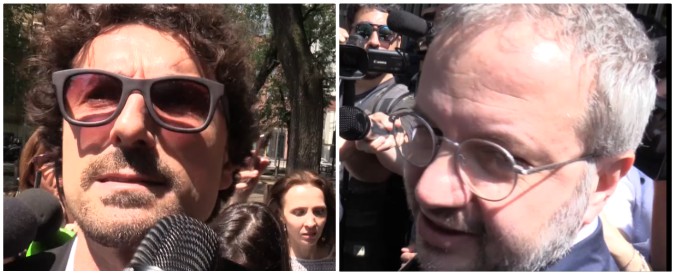 Copertina di Berlusconi riabilitato, Borghi (Lega): “Non è un problema per il governo”. Toninelli (M5s): “Responsabilità morali e politiche restano”