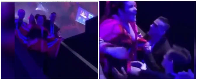 Copertina di Eurovision, il debutto col botto della vincitrice Netta Barzilai: la discesa dalle scale è da epic fail