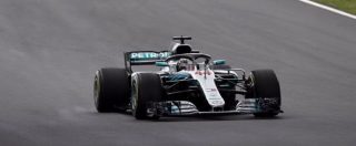 Copertina di Formula 1, Hamilton in pole nel Gp di Francia. Alle sue spalle Bottas e Vettel